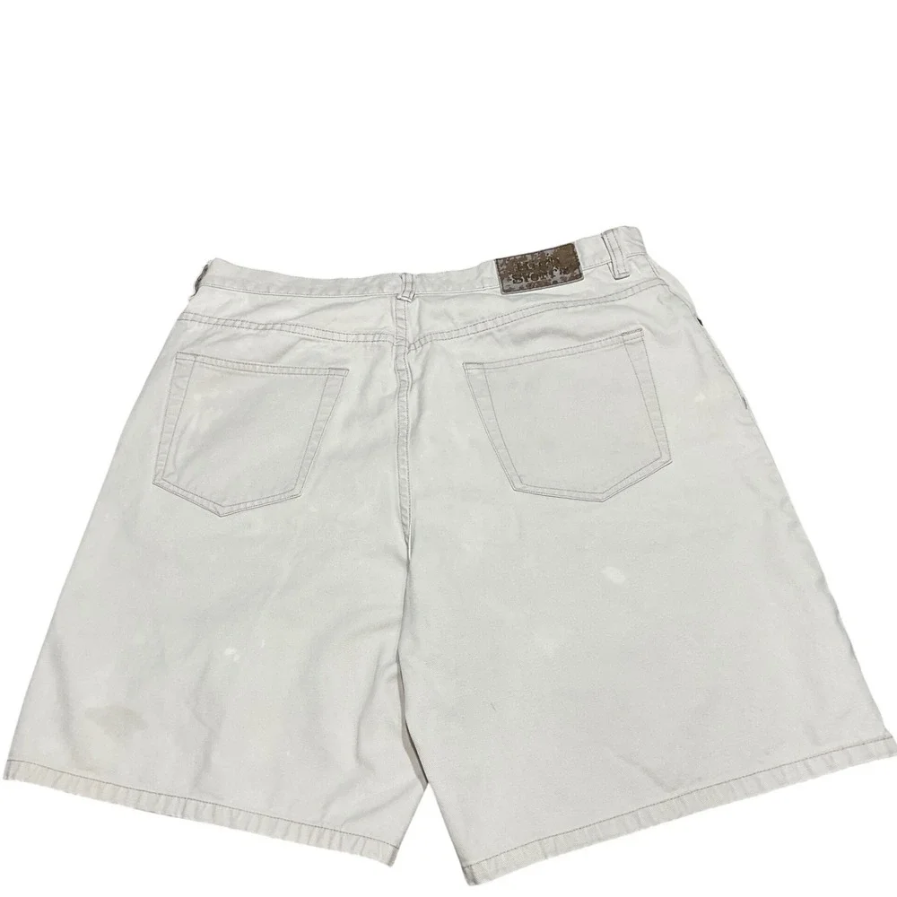 High‎ Sierra Shorts Cotton Twill Cargo Utility Khaki Tan Size 34 Workwear